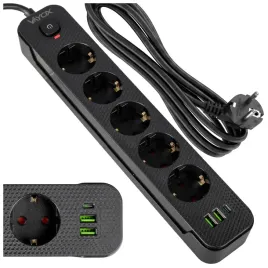 przedluzacz-z-wlacznikiem-listwa-zasilajaca-5-gniazd-3x-usb-c-a-vayox-3m
