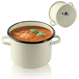 garnek-tradycyjny-emaliowany-45l-22cm-bezowy-prosty-gladki-gaz-indukcja