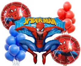 balony-urodzinowe-spiderman-zestaw-balonow-spiderman