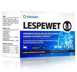 eurowet-lespewet-60-tabl-na-uklad-moczowy-dla-kota
