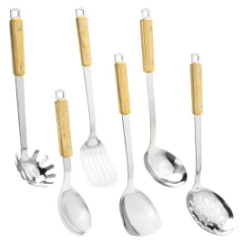 przybory-kuchenne-lopatki-lyzki-chochla-szczypce-stal-nierdzewna-6szt