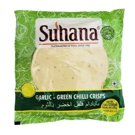 papady-z-czosnkiem-i-zielonym-chilli-garlic-green-chilli-suhana-200g