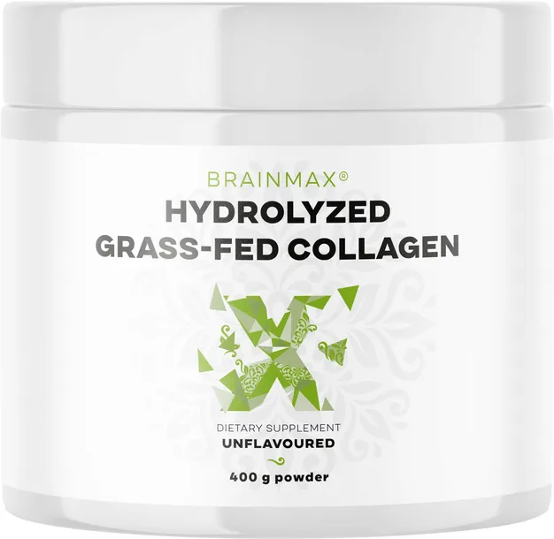 Kolagen Hydrolizowany BrainMax, Grass-fed Collagen, 400 g