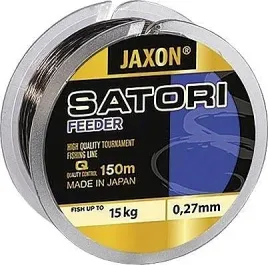 zylka-jaxon-satori-feeder-035mm-150m-ciemny-braz-rozciagliwa-grunt