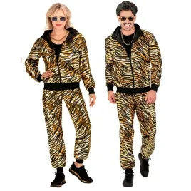 stroj-dres-zloty-metallic-w-paski-tygrys-m