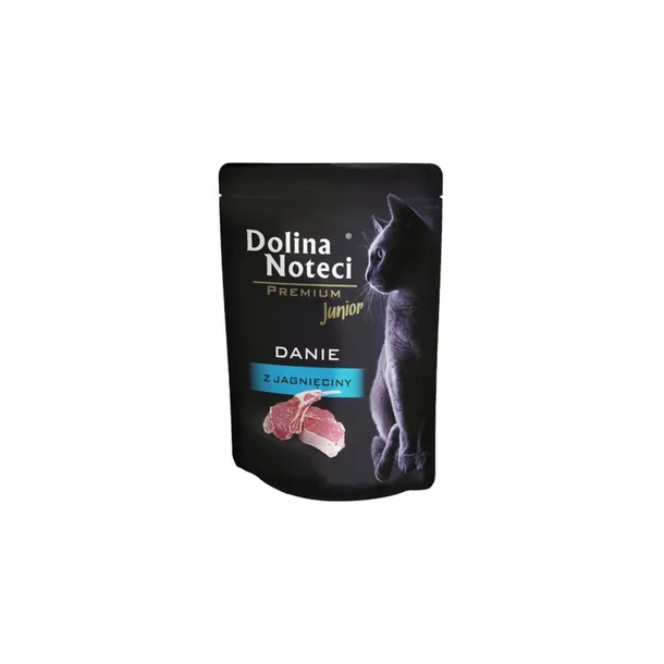 Dolina Noteci Premium Saszetka Dla Kota Kociąt Danie Junior Jagnięcina 85g