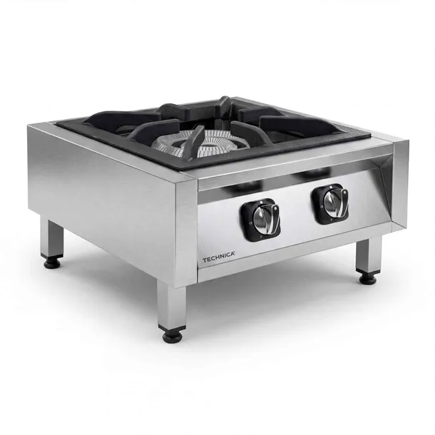 KUCHENKA TABORET NA GAZ ZIEMNY PROPAN-BUTAN 60X60 CM REGULOWANA TECHNICA