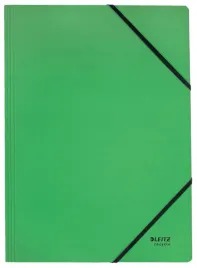 teczka-z-gumka-leitz-recycle-a4-zielona