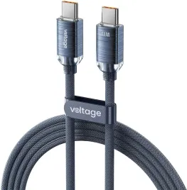 kabel-usb-c-usb-c-voltage-purecrystal-100w-pd-100cm-niebieski