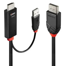 lindy-41500-adapter-kablowy-3-m-hdmi-usb-type-a-displayport-czarny