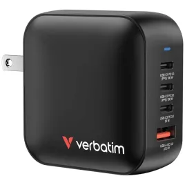 verbatim-mini-gan-charger-100w-uniwersalne-czarny-prad-przemienny-szybki