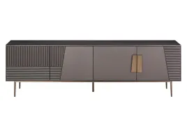 rtv-komoda-grafitowa-ryflowane-fronty-zlote-nozki-eleganza