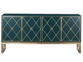 butelkowozielona-komoda-zloty-wzor-i-nozki-eleganza