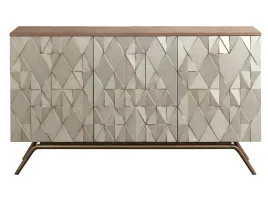 zlocona-komoda-wzor-origami-retro-nozki-vintage-eleganza