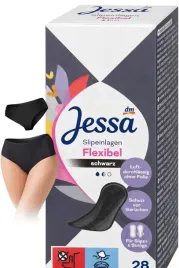 jessa-czarne-wkladki-higieniczne-flexibel-28szt