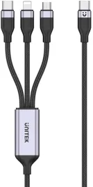 unitek-przewod-ladujacy-usb-3-w-1-czarny