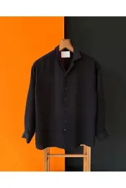 czarna-koszula-meska-len-gladka-z-kolnierzykiem-casual-xl-5ia