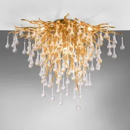 salonowa-lampa-sufitowa-icicle-galezie-kropelki-mosiadz
