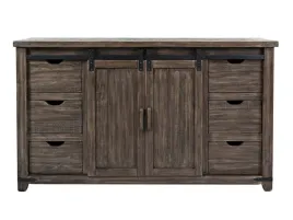 rustykalna-komoda-ciemnobrazowa-drzwi-barn-doors-avola