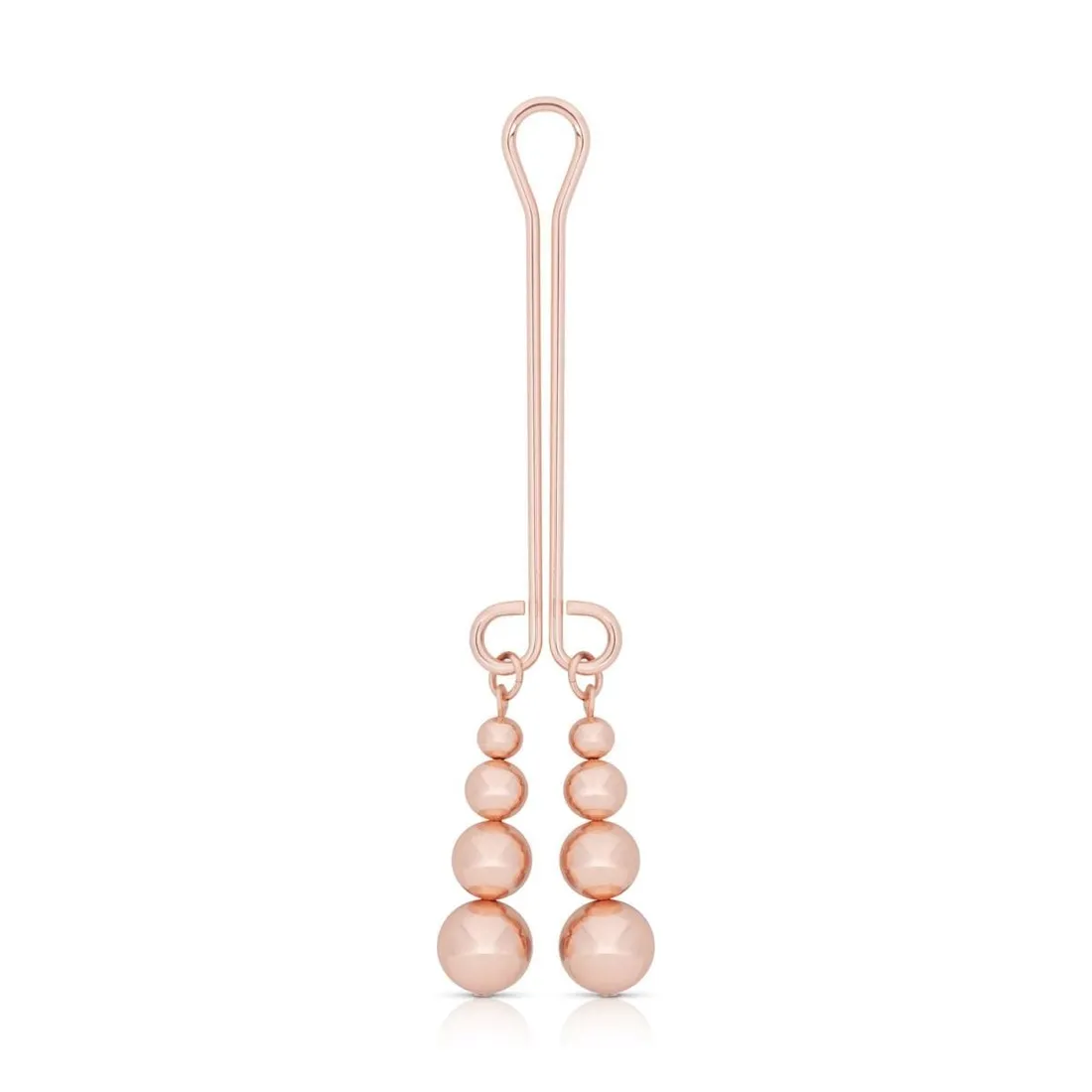 rosy-gold-clitoris-clamp-subtle-weight