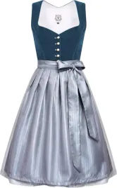 sukienka-dirndl-welurowa-rozmiar-38-oktoberfest-bawarska-z-fartuchem