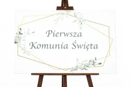 plakat-papierowy-komunijny-komunia-swieta-zielone-listki-68x48cm