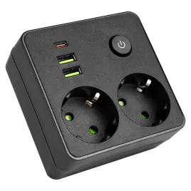 przedluzacz-listwa-zasilajaca-usb-rozgaleznik-2-gniazda-uziemienie-3x-usb-c