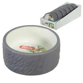 stylowa-miska-ceramiczna-zolux-daisy-100-ml-szara