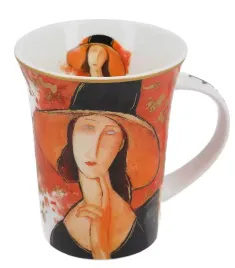 kubek-kawa-herbata-350ml-na-prezent-a-modigliani-kobieta-w-kapeluszu