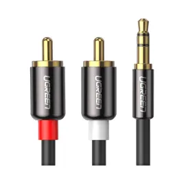 2x-kabel-ugreen-10590-minijack-35-mm-2x-rca-cinch-3-m