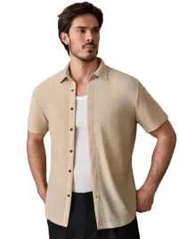 shein-bezowa-koszula-casual-z-krotkim-rekawem-i-kolnierzykiem-l-1hl