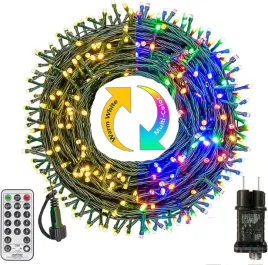 2x-lancuch-swietlny-led-10-m-100-diod-rgb-ciepla-biel-pilot-timer-zewnetrzn