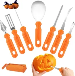 2x-narzedzia-do-rzezbienia-dyni-halloween-7szt-stal-nierdzewna-dla-dzieci