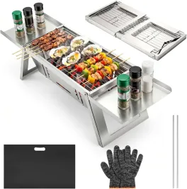 2x-grill-weglowy-skladany-przenosny-turystyczny-z-torba