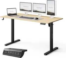2x-biurko-elektryczne-regulowane-140-70-cm-z-pamiecia-ustawien