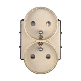 modul-gniazdko-elektryczne-szklane-podwojne-kontakt-16a