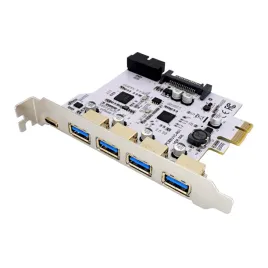 2x-karta-adapter-do-komputera-pci-pcie-1x-na-4x-usb-a-1x-usb-c-3-1-gen1-bia