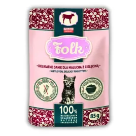 folk-mokra-karma-dla-kociaka-z-cielecina-saszetka-85g