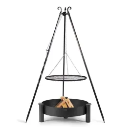 zestaw-palenisko-ogrodowe-cook-king-haiti-80-cm-wraz-z-grillem-na-trojnogu