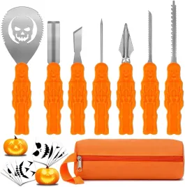 2x-dynia-zestaw-do-rzezbienia-7-elementow-szablony-torba-halloween