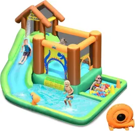 2x-park-wodny-dmuchany-dla-dzieci-ze-zjezdzalnia-z-dmuchawa-368-cm