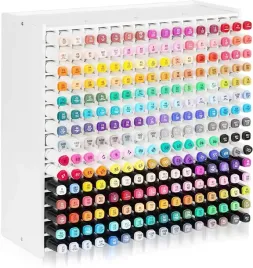 2x-organizer-na-markery-240-przegrodek-bialy