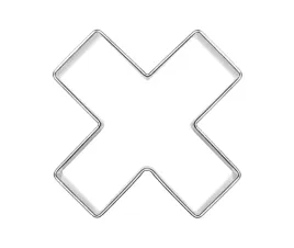 foremka-x-znak-mnozenia-wykrawacz-matematyka-5-cm
