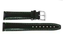 pasek-reda-18mm-poljot-czarny-pasek-zielone-przeszycie