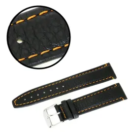 pasek-reda-20mm-poljot-czarny-pasek-pomaranczowe-przeszycie