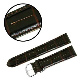 pasek-reda-20mm-krokodyl-ciemnobrazowy-pasek-brazowe-przeszycie-polysk