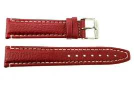 pasek-reda-20mm-poljot-czerwony-pasek-biale-przeszycie