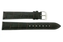 pasek-reda-18mm-xl-krokodyl-ciemnobrazowy-pasek-biale-przeszycie