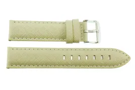 pasek-reda-20mm-bezowy-pasek-bezowe-przeszycie-srebrna-sprzaczka