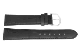 pasek-reda-19mm-atlantic-krokodyl-czarny-srebrna-sprzaczka-szyty-mat